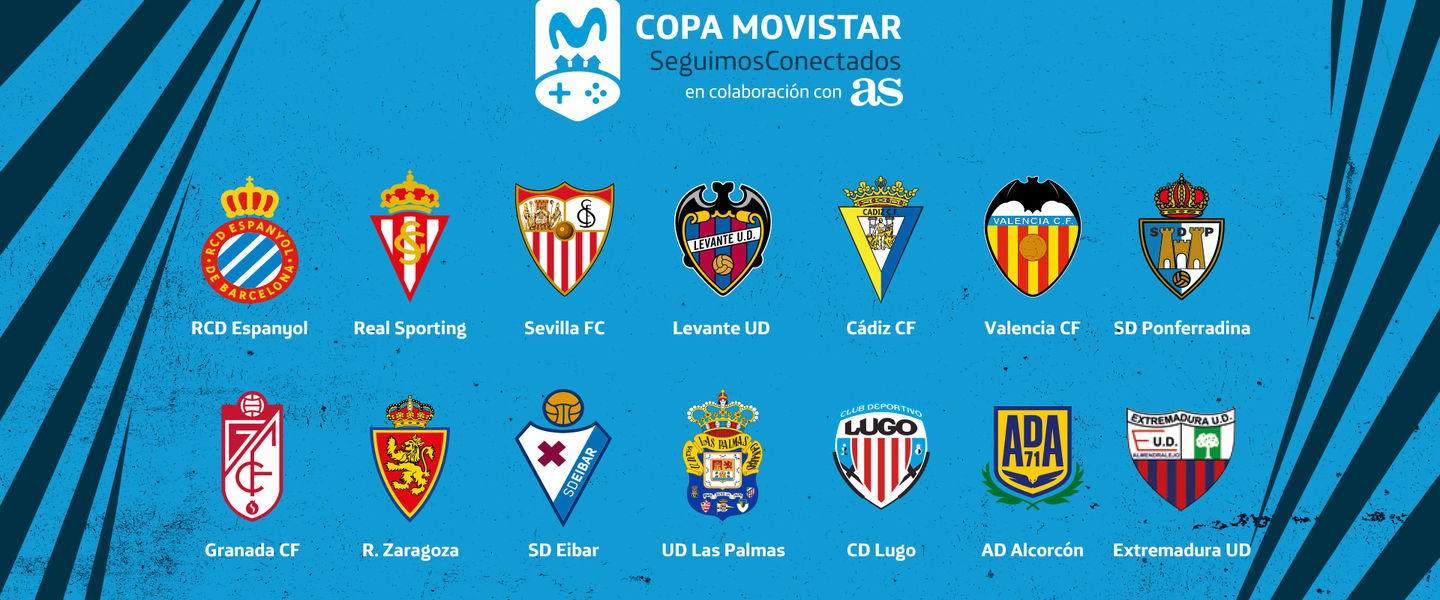Los 14 participantes de LaLiga Santander y Smartbank