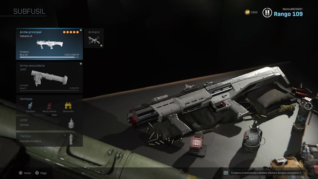 Cinco clases para ganar en Warzone