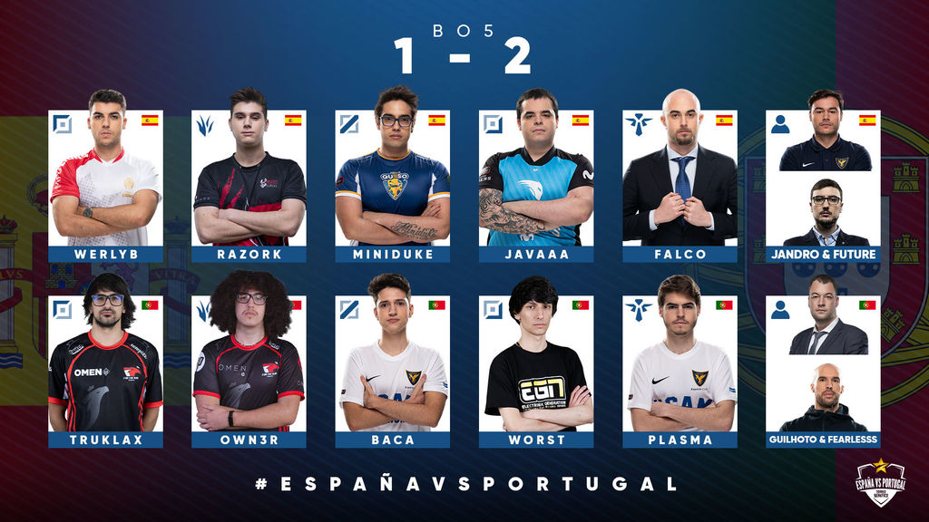 Cuarto mapa de España vs Portugal
