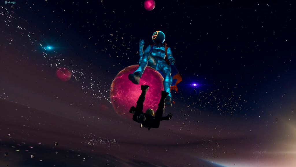 Astro Jack desde el espacio
