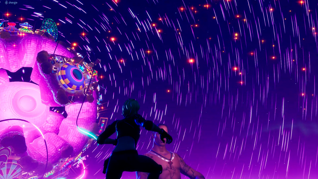 Un cielo estrellado
