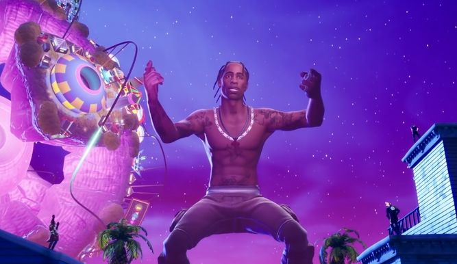 Travis Scott en Fortnite