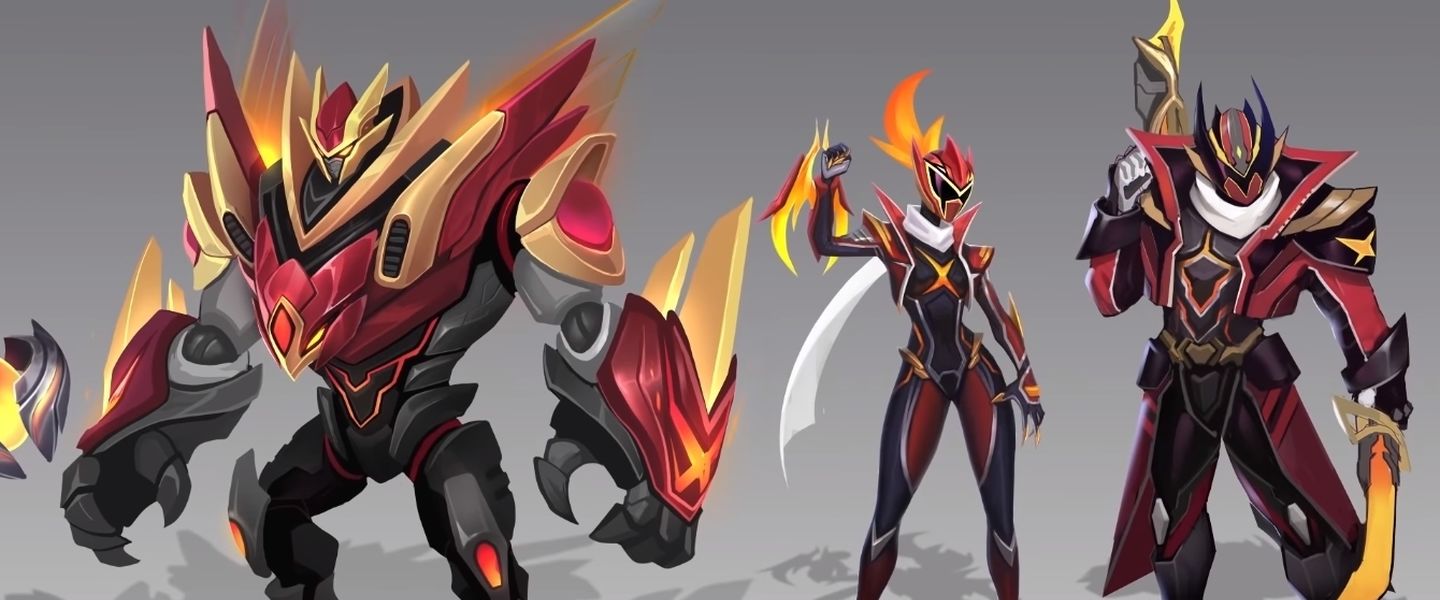 Bocetos de los aspectos de FunPlus Phoenix