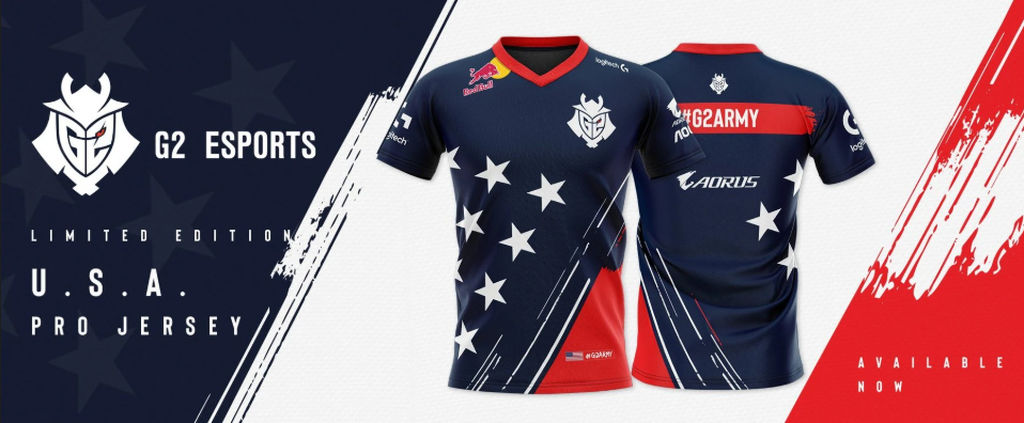 G2 Esports triunfa en Rocket League en Norteamérica, donde también tienen camiseta