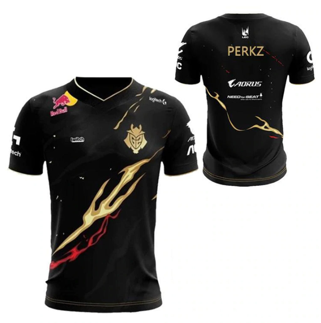 El dorado se coló en el diseño para Worlds 2019, donde G2 logró un 2º puesto