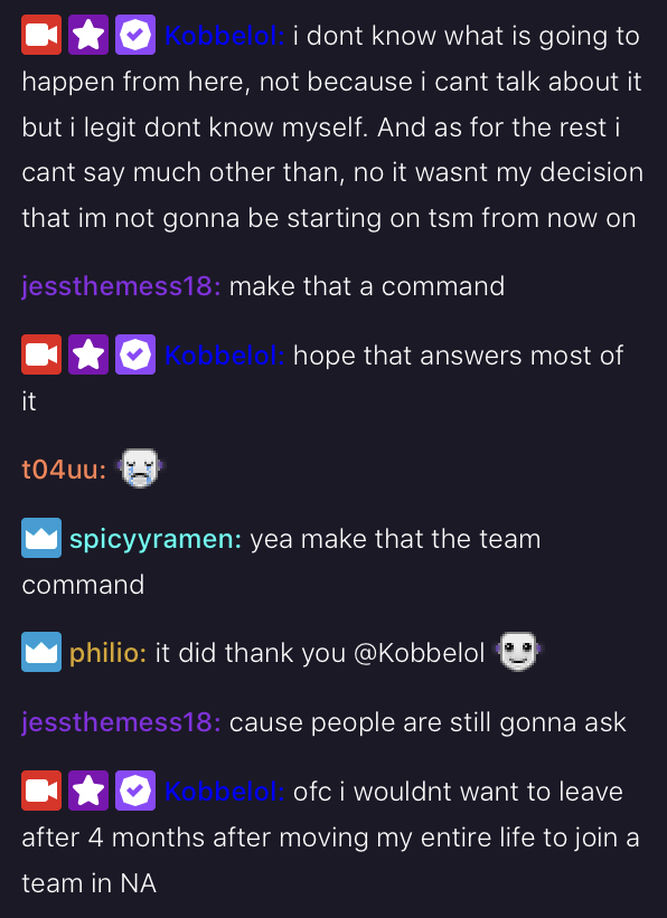 Declaraciones de Kobbe