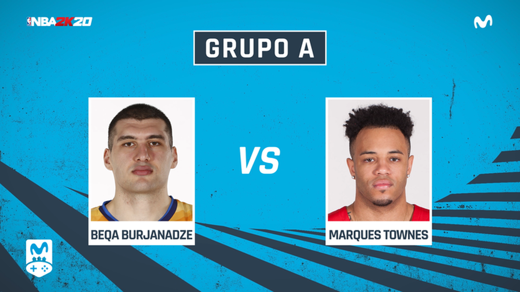 Beqa Burjanadze (Herbalife Gran Canaria) y Marques Townes (UCAM Murcia CB)