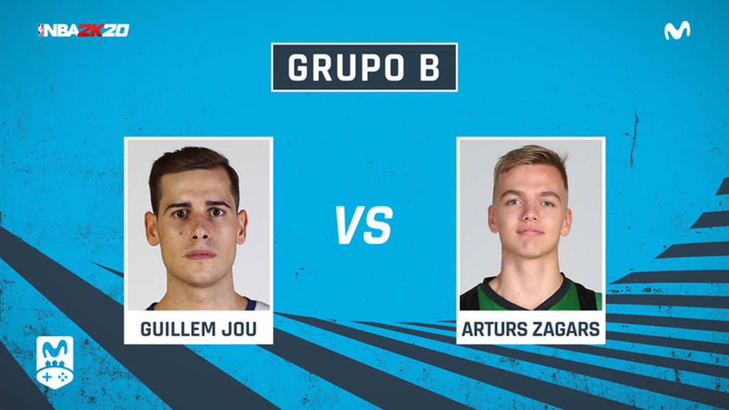 Guillem Jou (BAXI Manresa) y Artus Zagars (Joventut de Badalona)