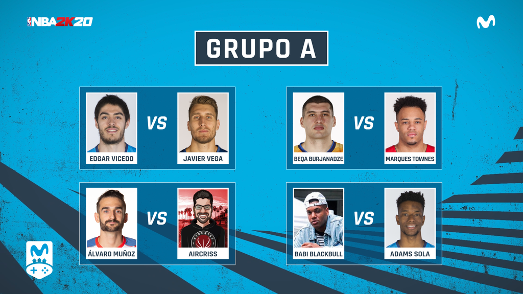 Participantes del grupo A