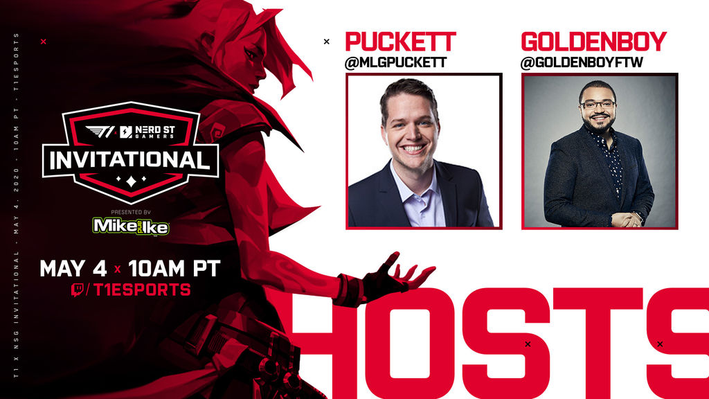 Los comentaristas serán Puckett y Goldenboy