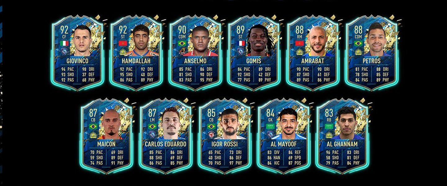 TOTSF de la liga Saudí