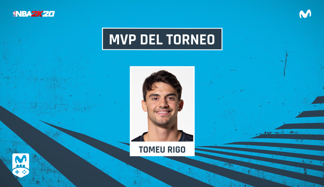 Tomeu Rigo, MVP del torneo y campeón