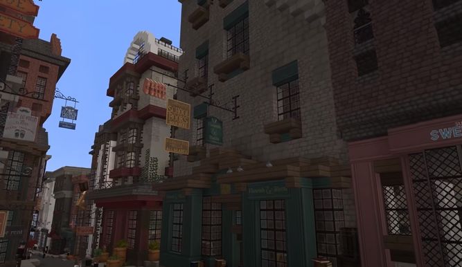 Callejón Diagon en Witchcraft and Wizardry