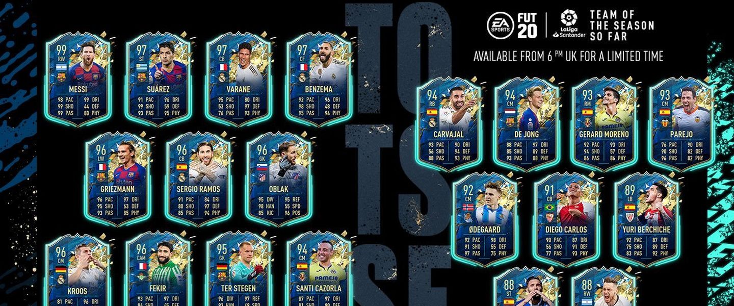 Todos los TOTSSF de LaLiga Santander