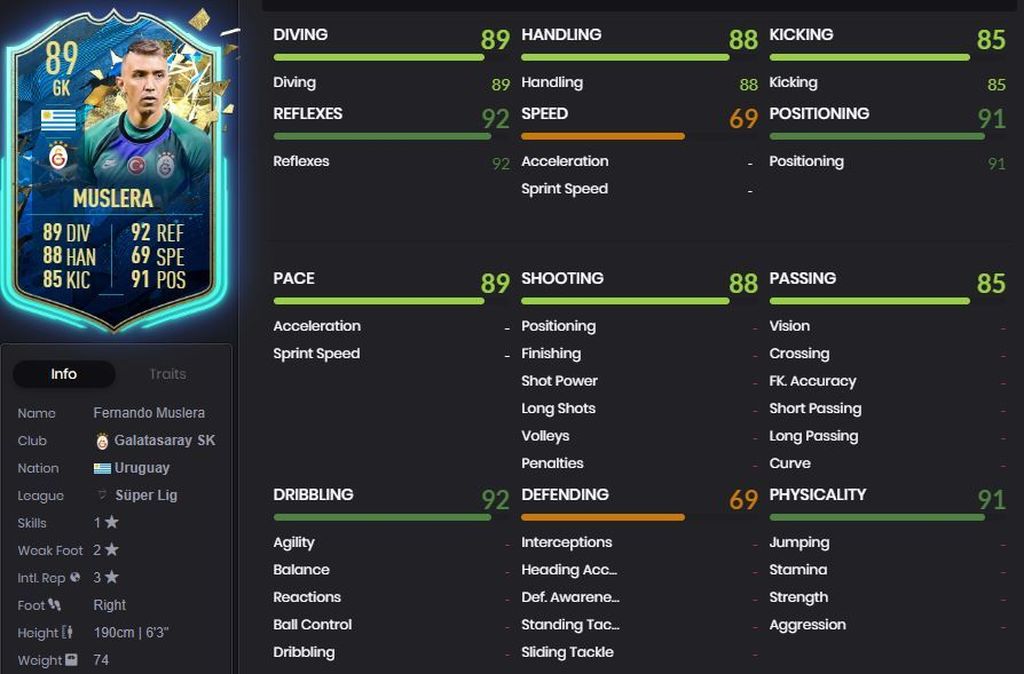Muslera - 89