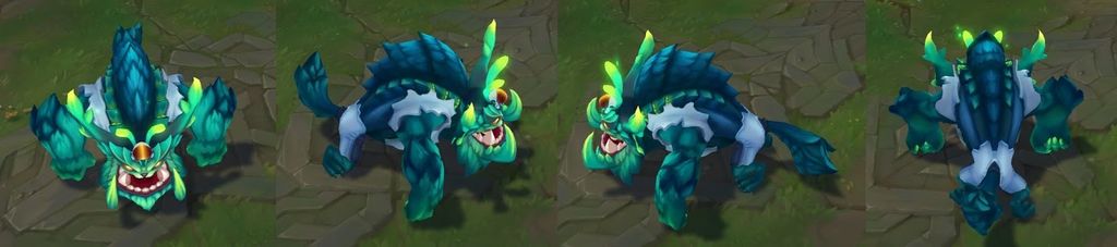 Gnar Astronauta forma de definitiva (dentro del juego)