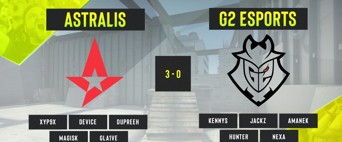 Astralis ha arrasado a G2 en la final