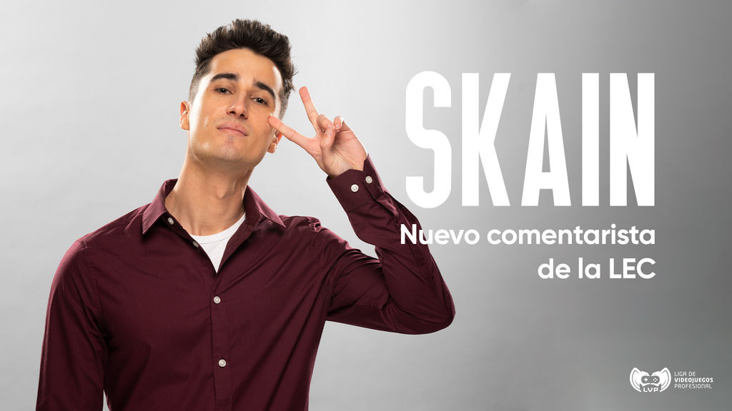 (Jugador + streamer) Skain - Comentarista de LVP