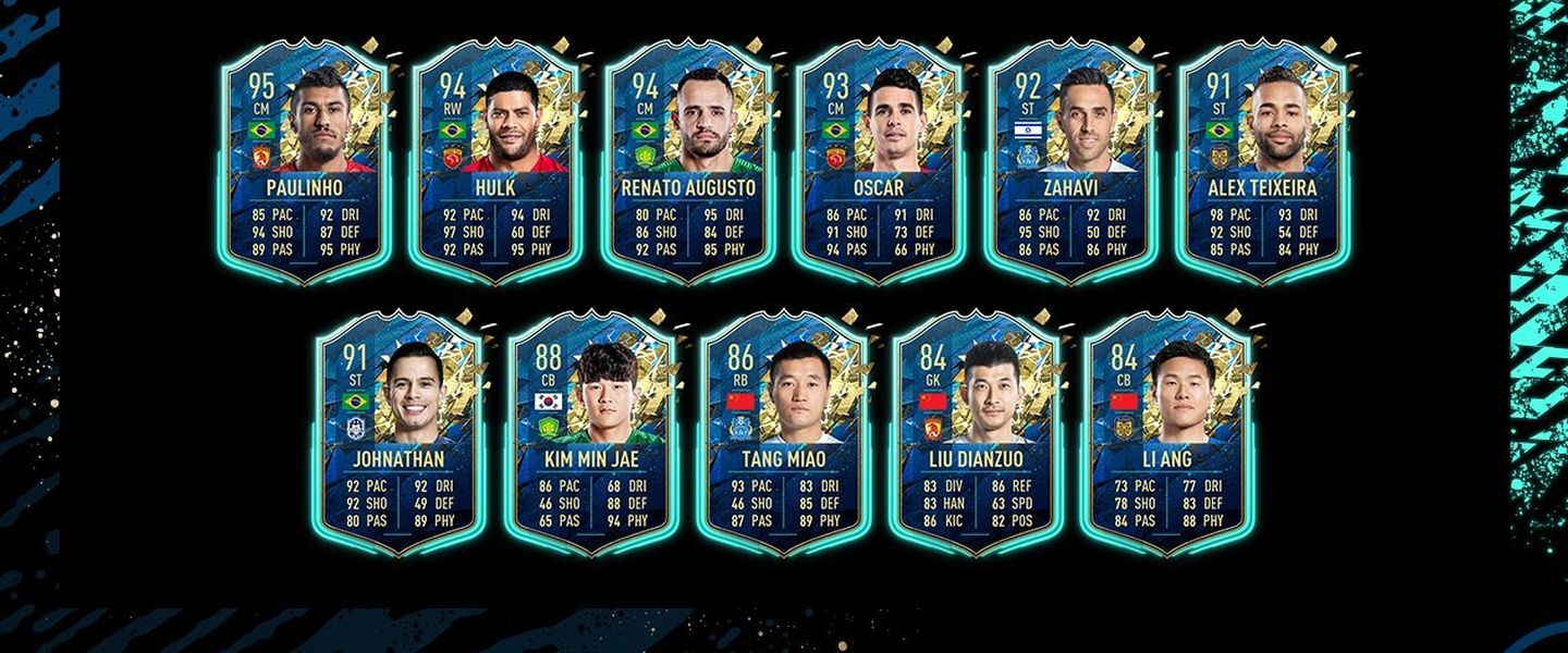Todos los TOTSSF de la CSL china