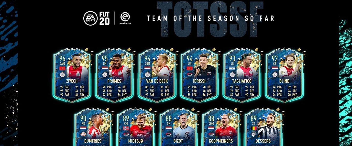 Todos los TOTSSF de la Eredivisie