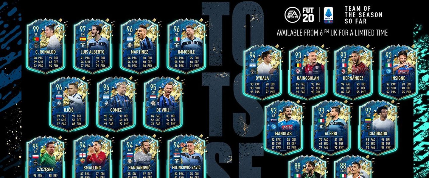 Todos los TOTSSF de la Serie A