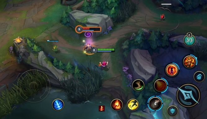 Annie matando a Lux en Wild Rift