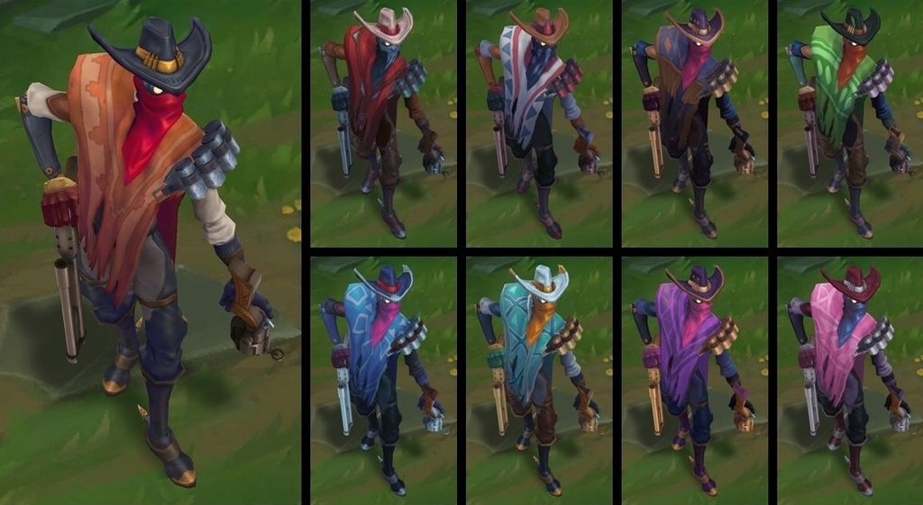 Nuevos chromas de Jhin Solo ante el peligro