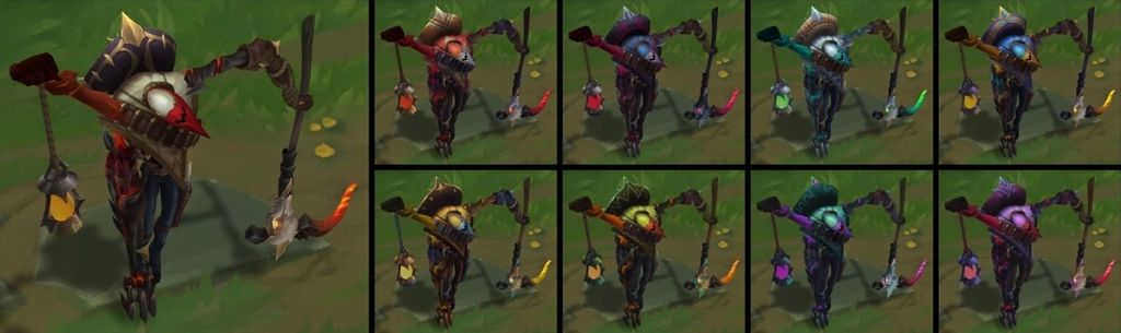 Nuevos chromas de Fiddlesticks Solo ante el peligro
