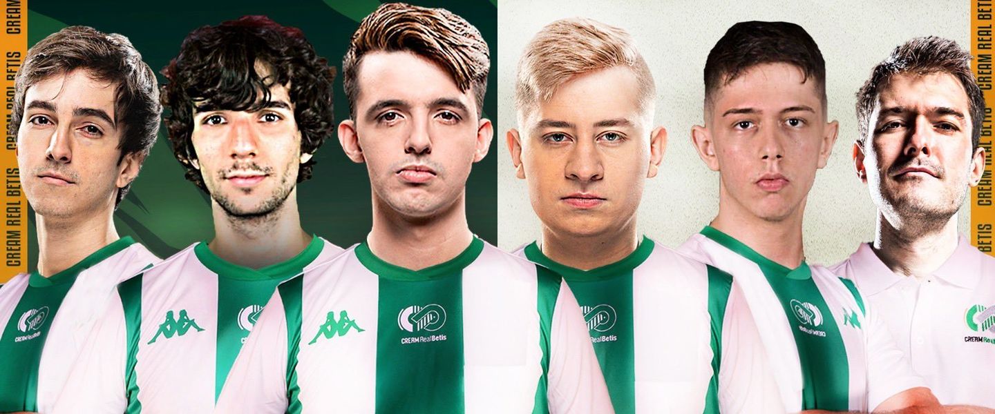 DuaLL, McAdryh, Siler, Kackos y DahVYs, roster de Cream Real Betis