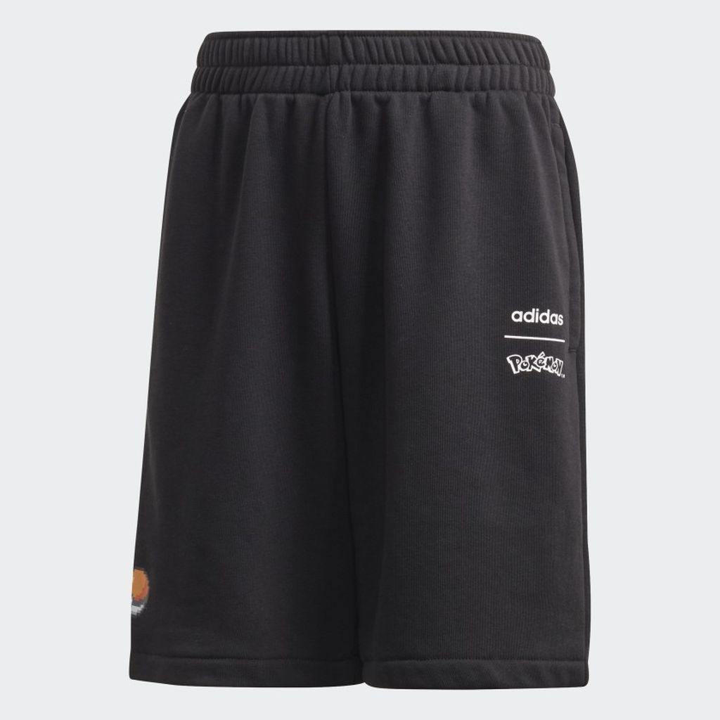 Pantalones cortos con el logo de Pokémon y una Pokéball
