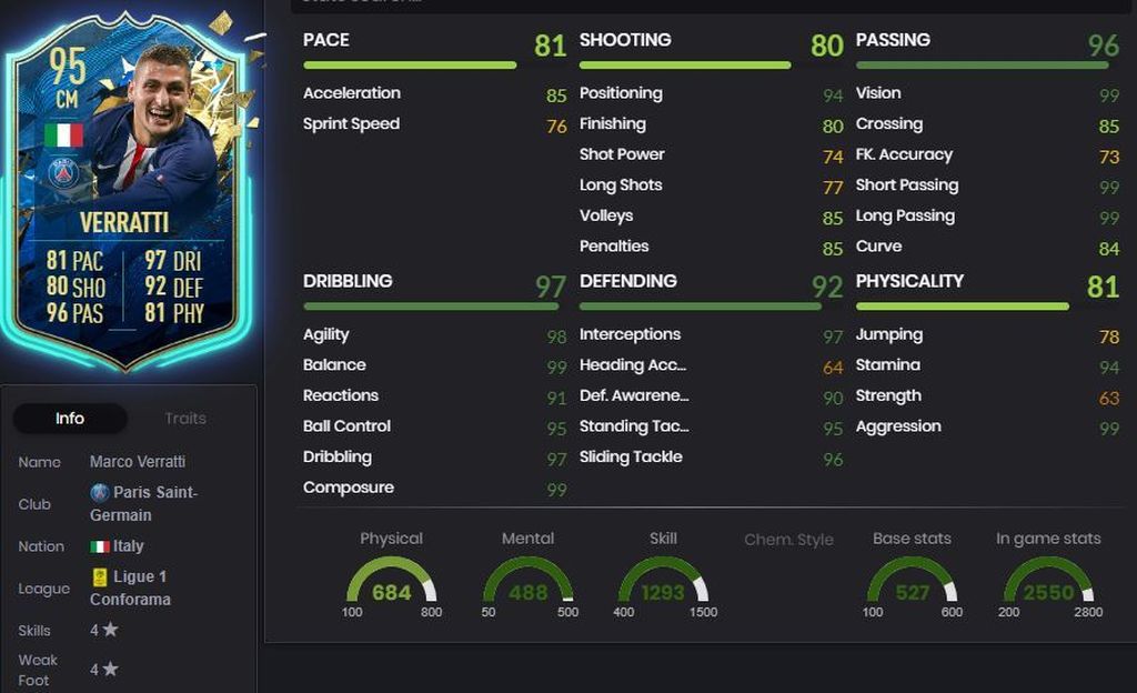 Verratti - 95