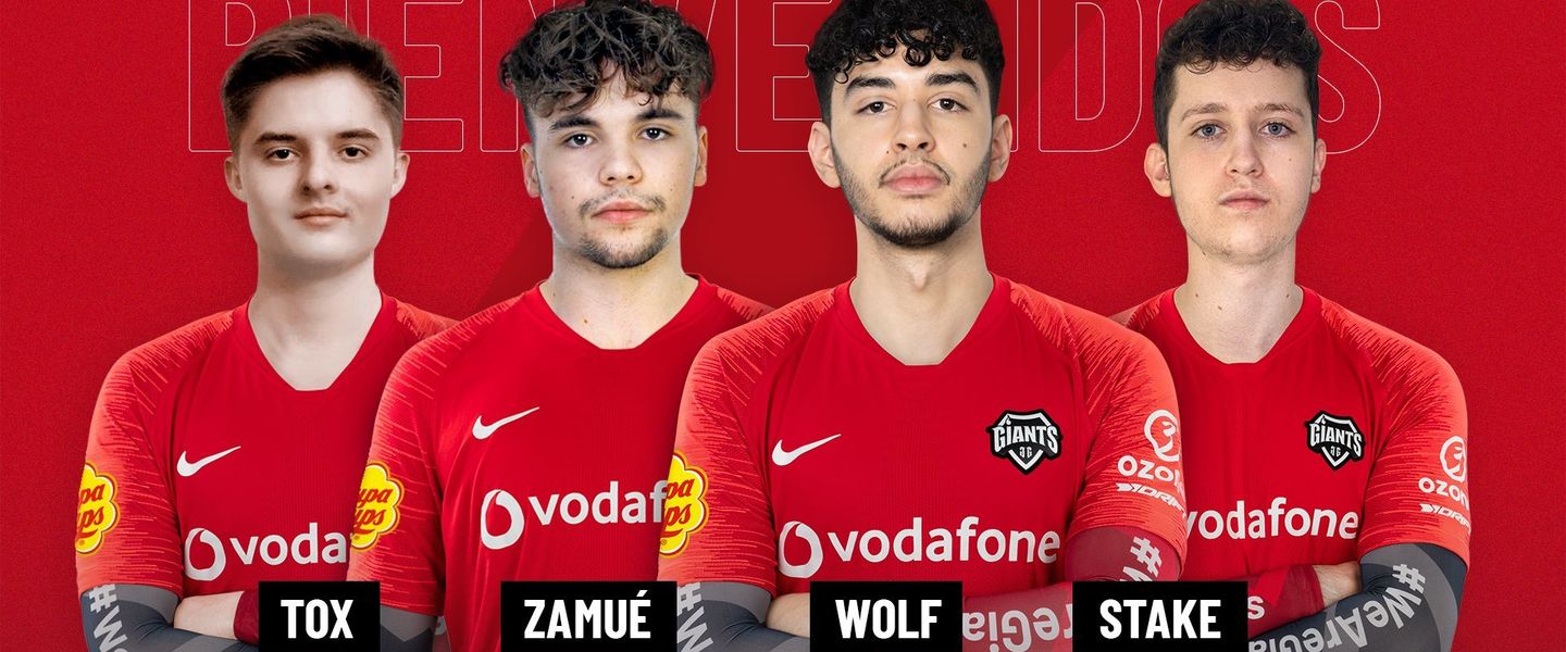 Vodafone Giants en Rocket League