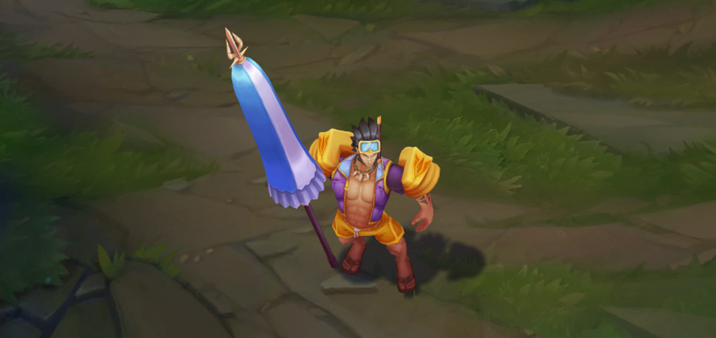 Jarvan IV Fiesta en la Piscina (dentro del juego)
