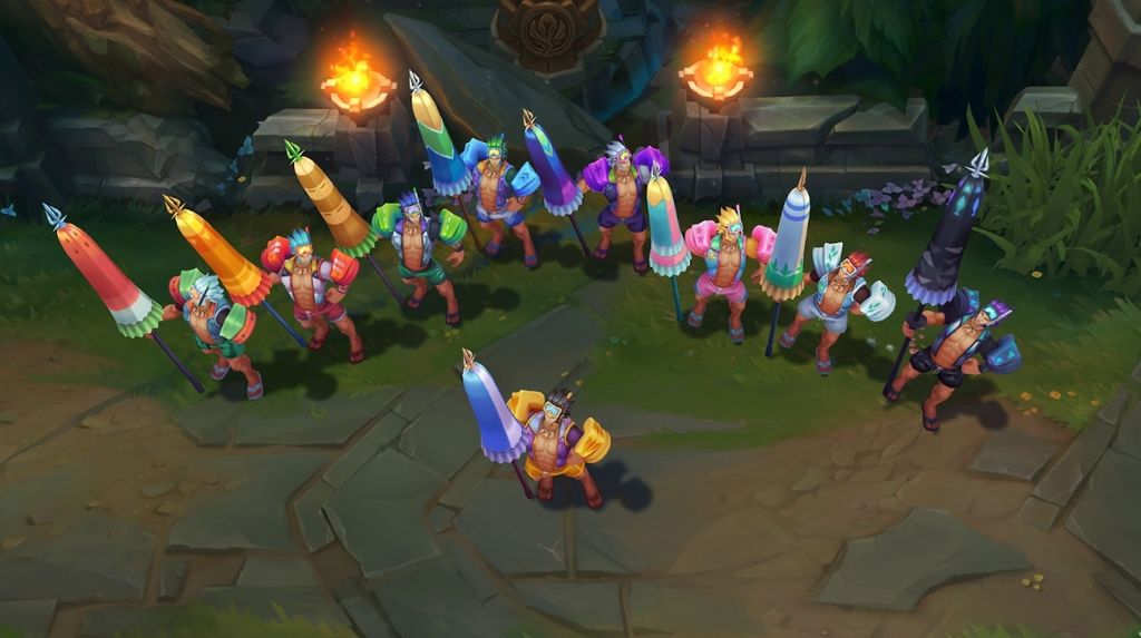 Jarvan IV Fiesta en la Piscina (Chromas)