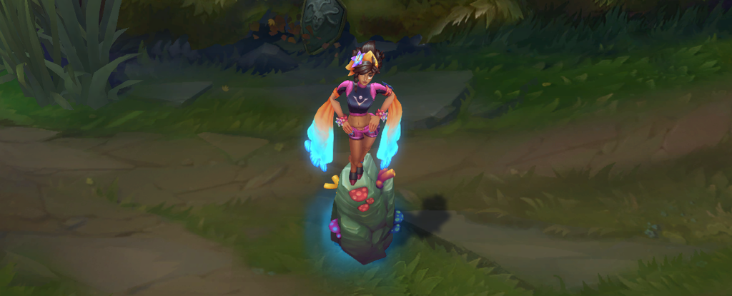 Taliyah Fiesta en la Piscina (dentro del juego)