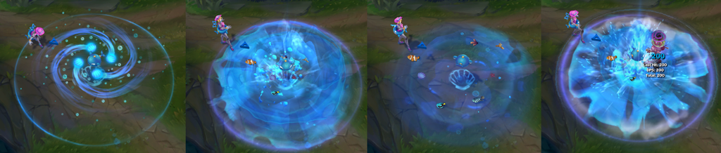 Orianna Fiesta en la Piscina (habilidades)