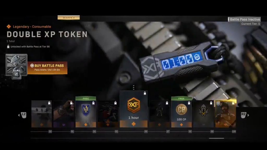 Temporada 4 Call of Duty: El pase de batalla al completo