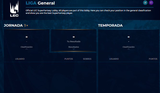 Liga general de LEC