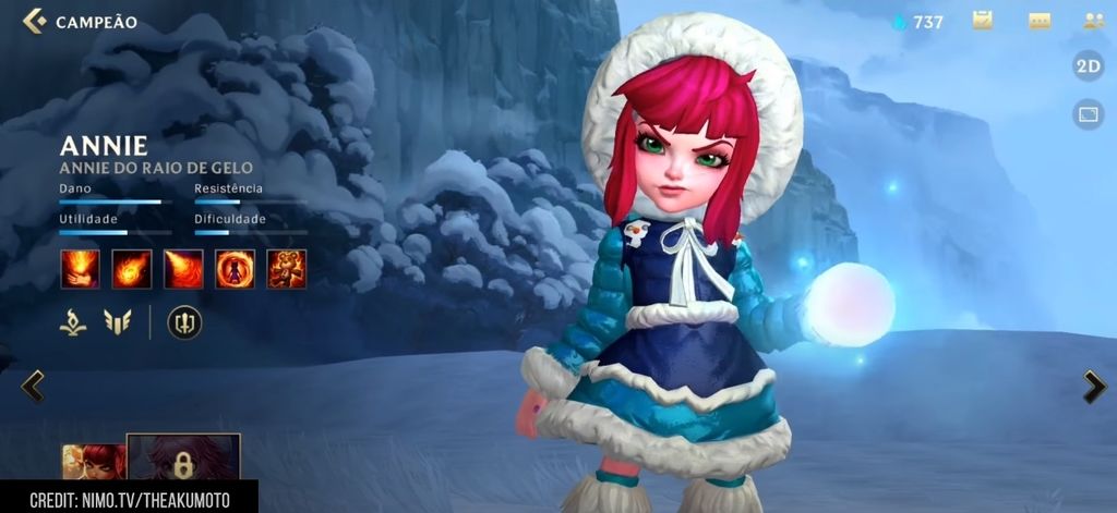 Annie Fuego Escarchado