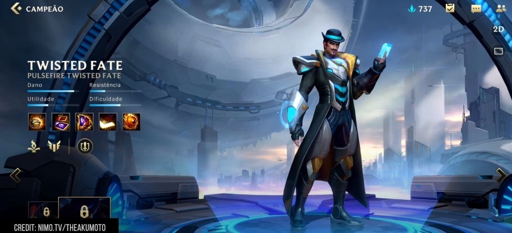 Twisted Fate Pulso de Fuego