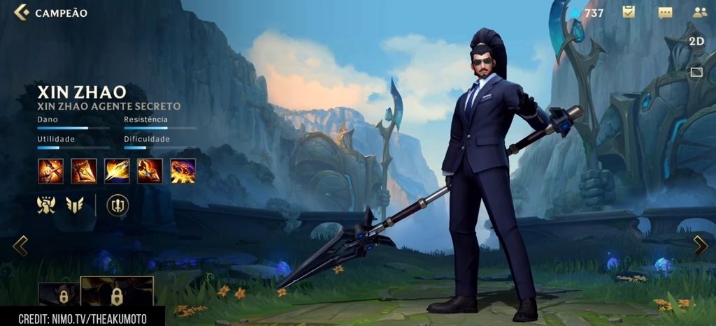 Xin Zhao Agente Secreto