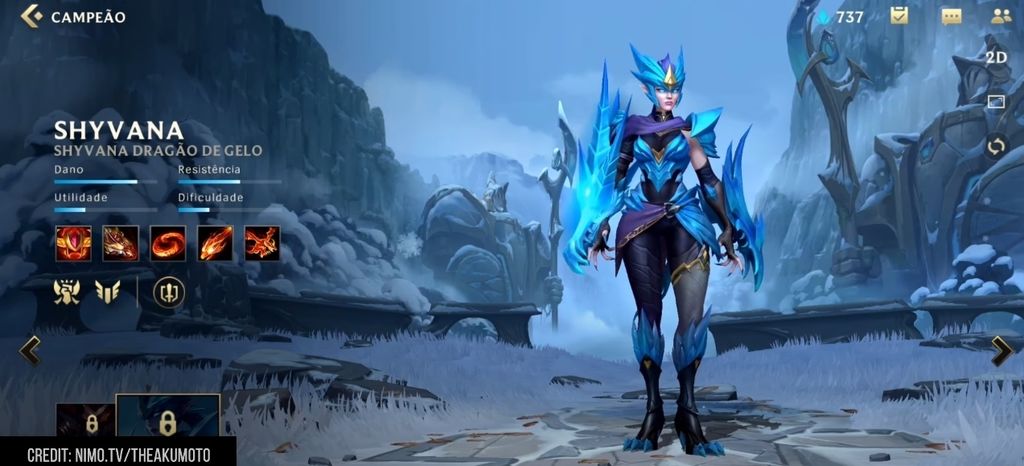 Shyvana Dragón de Hielo