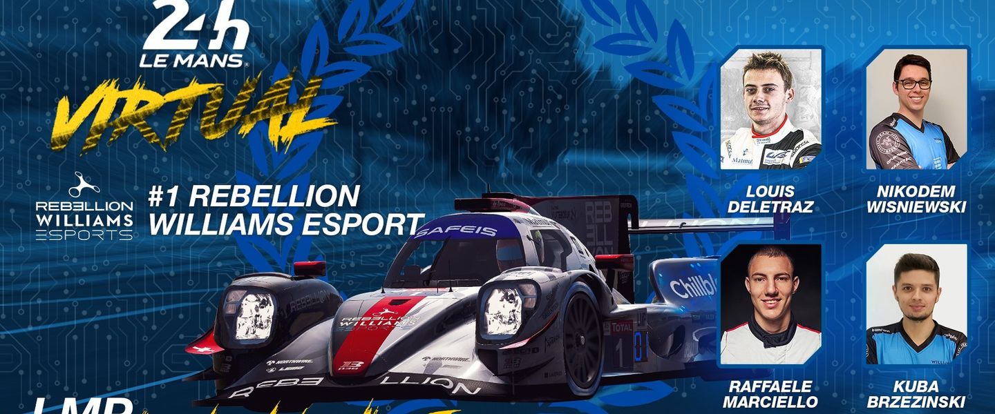 Pilotos de Rebellion Williams Esport