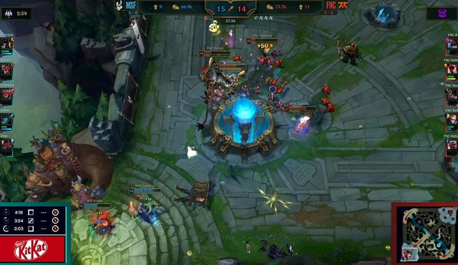 Fnatic remontó a Misfits en el último momento
