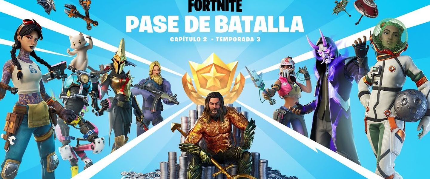 Fortnite temporada 3: Aquaman es el nuevo superhéroe