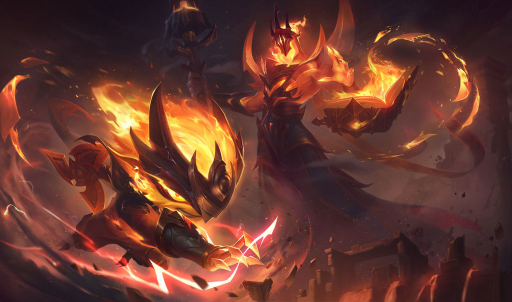 Kennen y Karthus Infernales