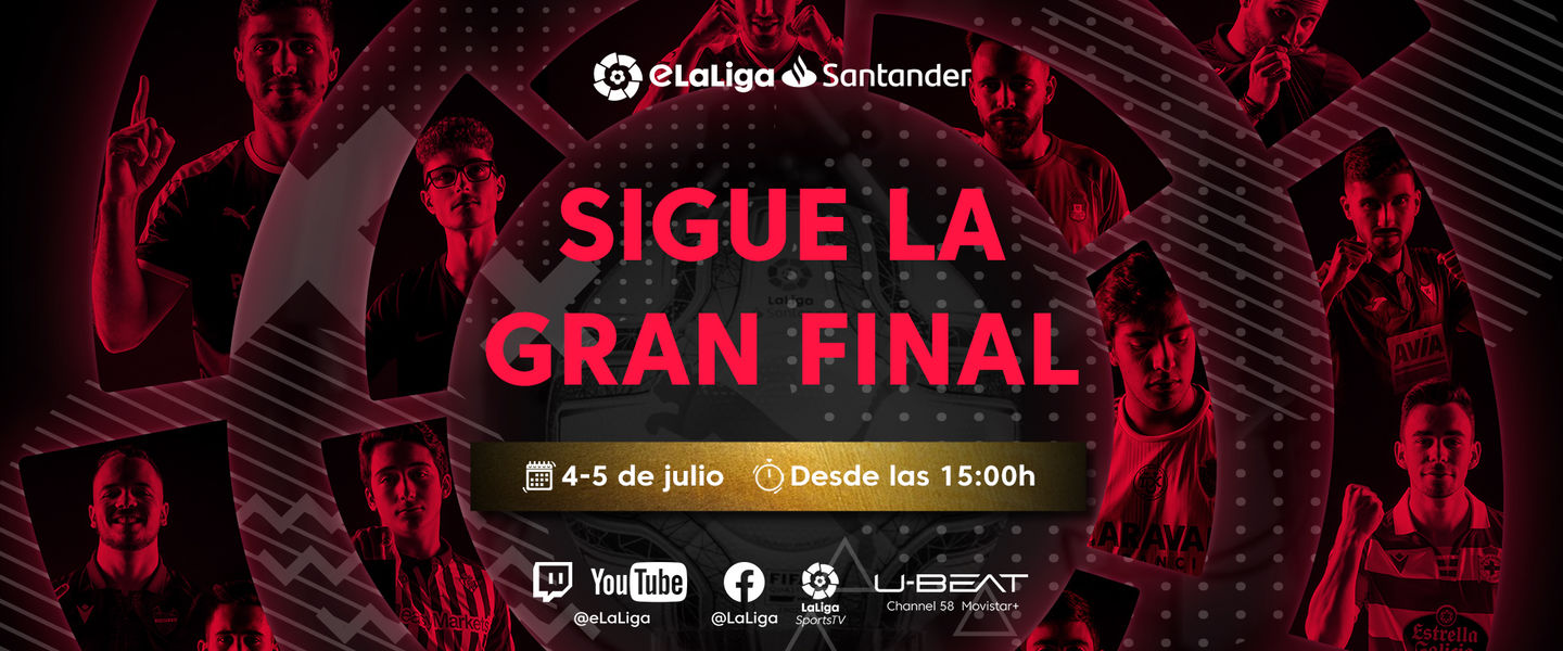 Todos los participantes de la gran final de eLaLiga Santander
