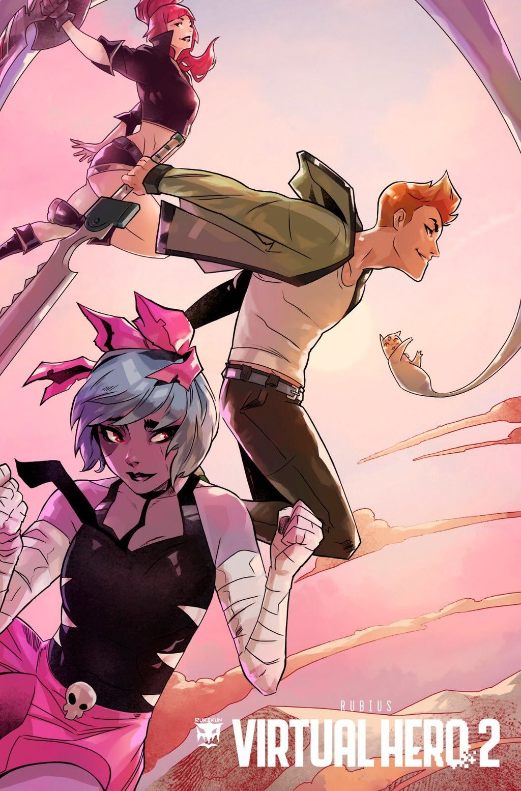 Un fanart de Virtual Hero