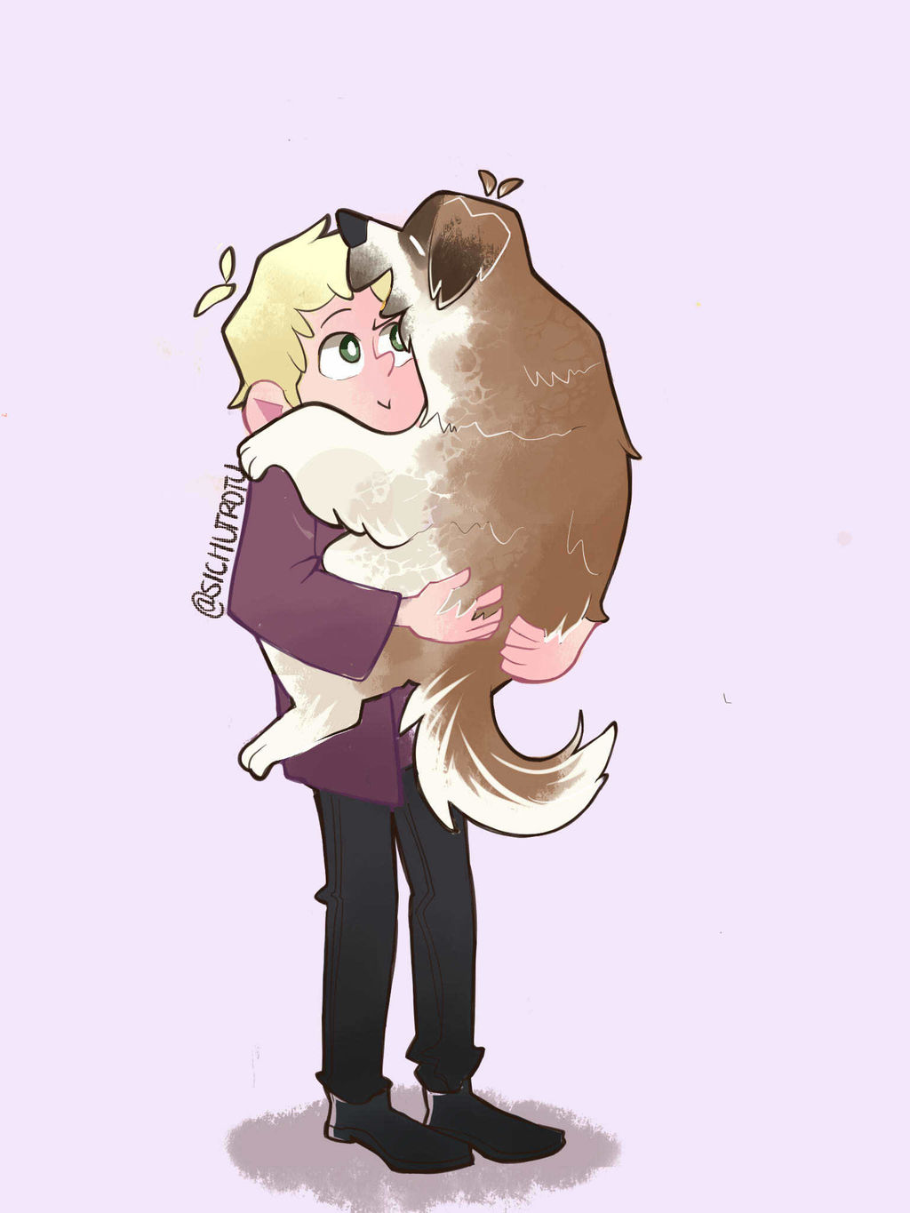 Otra ilustración de ElRubius