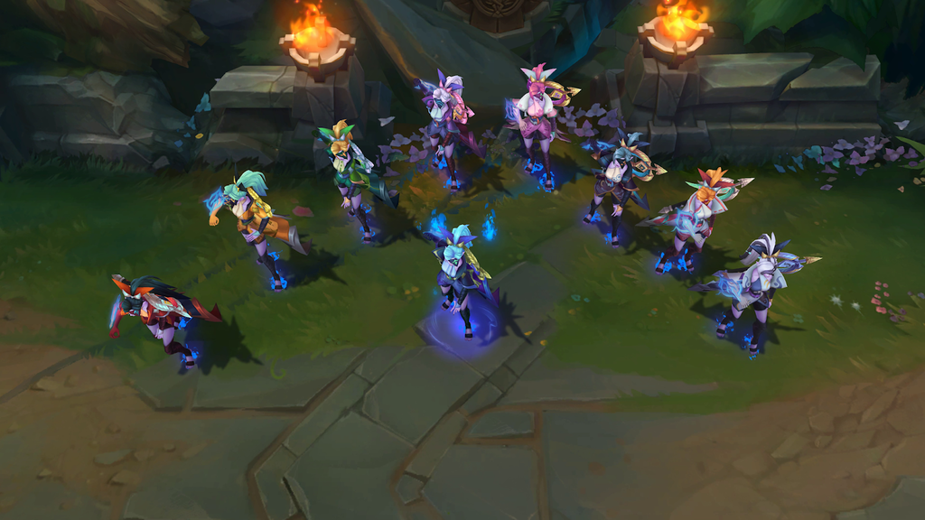 Chromas Vayne Spirit Blossom (ingame)